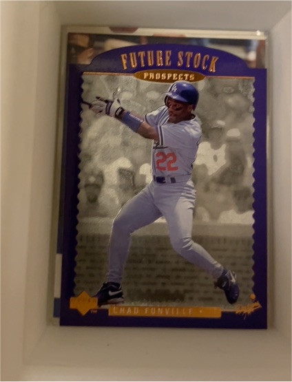 1996 Upper Deck Future Stock Prospects #FS9 Chad Fonville — front