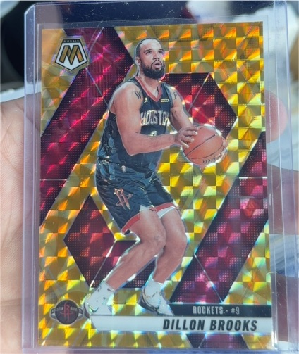 2019 Panini Mosaic #9 Dillon Brooks — front