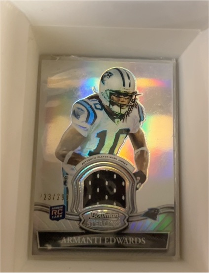 2010 Bowman Sterling #BSRAE Armanti Edwards — front