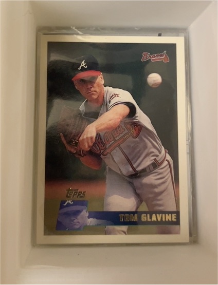1996 Topps #262 Tom Glavine — front