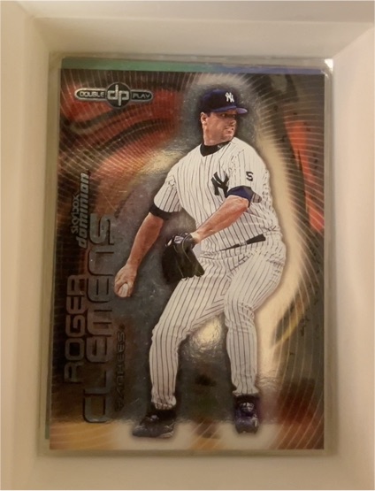 2000 Skybox Dominion Double Play #6 Roger Clemens — front