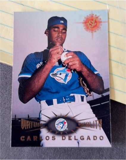 1995 Topps Stadium Club #17 Carlos Delgado — front