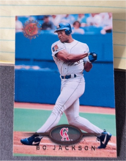 1995 Topps Stadium Club #2 Bo Jackson — front