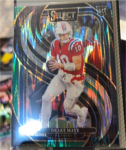 2024 Panini Select Premier Level #113 Drake Maye — front