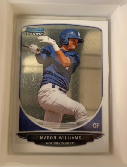 2013 Bowman Chrome Draft Picks & Prospects #TP-3 Mason Williams — front