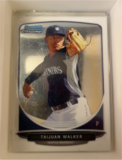 2013 Bowman Chrome #TP-15 Taijuan Walker — front