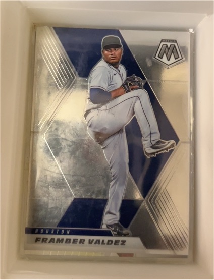 2021 Panini Mosaic #83 Framber Valdez — front