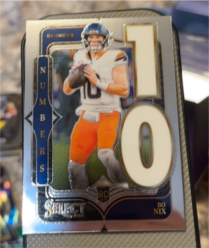 2024 Panini Select #6 Bo Nix — front