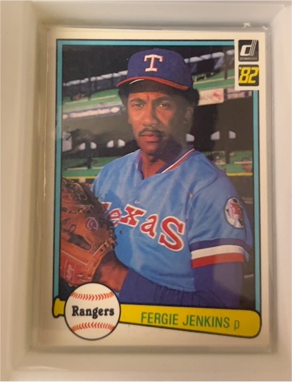 1982 Donruss #643 Fergie Jenkins — front