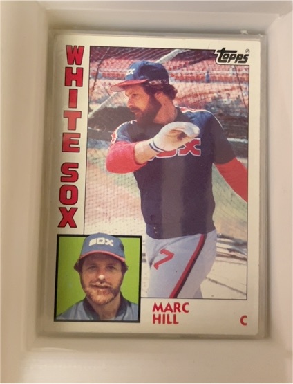 1984 Topps #698 Marc Hill — front