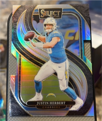 2024 Panini Select Premier Level #131 Justin Herbert — front