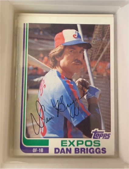 1982 Topps #102 Dan Briggs — front
