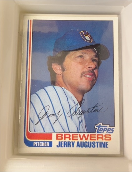 1982 Topps #46 Jerry Augustine — front