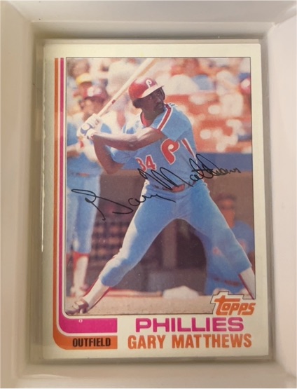 1982 Topps #680 Gary Matthews — front