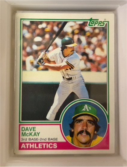 1983 Topps #47 Dave McKay — front