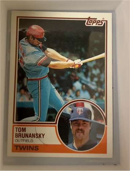 1983 Topps #232 Tom Brunansky — front