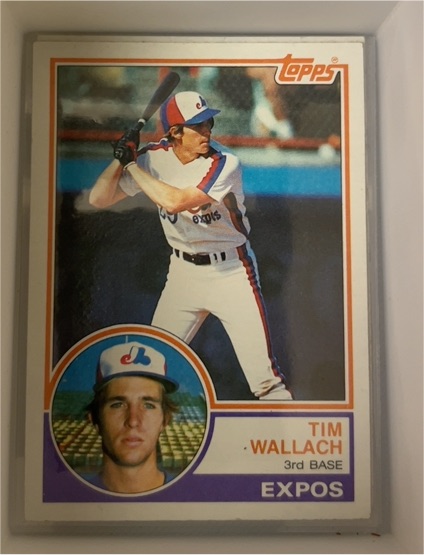 1983 Topps #552 Tim Wallach — front