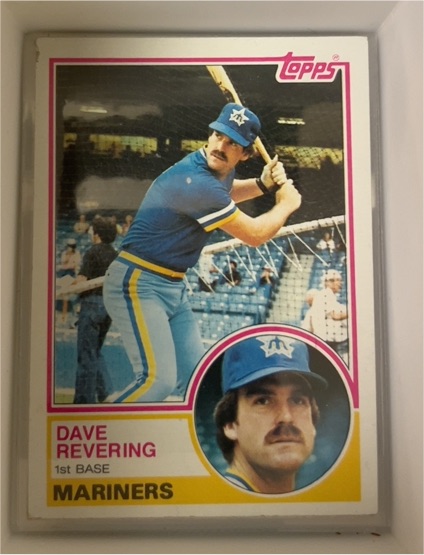 1983 Topps #677 Dave Revering — front