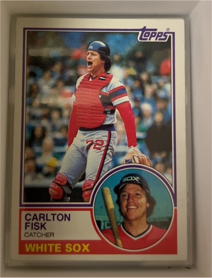 1983 Topps #20 Carlton Fisk — front