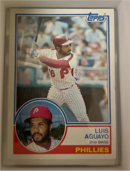 1983 Topps #252 Luis Aguayo — front