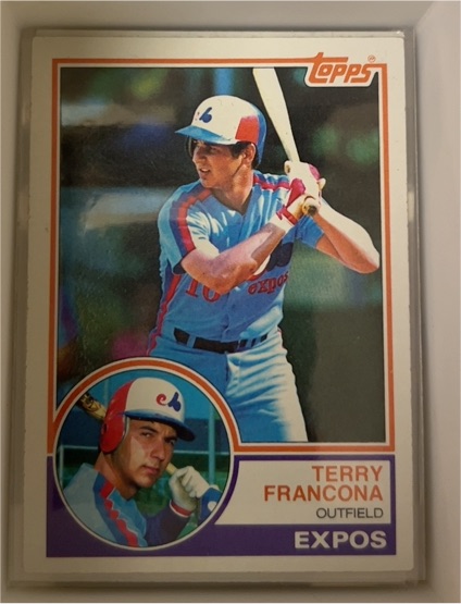 1983 Topps #267 Terry Francona — front