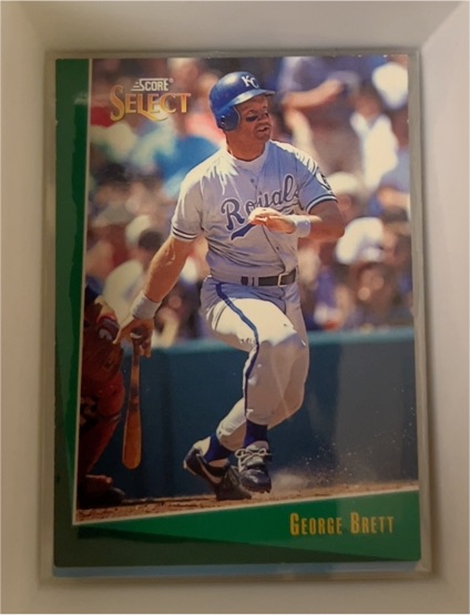 1993 Score Select #78 George Brett — front