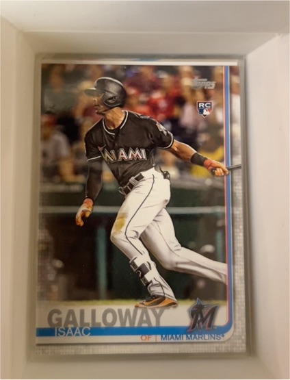 2019 Topps #683 Isaac Galloway — front