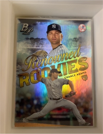 2019 Bowman Platinum #RR-8 Chance Adams — front