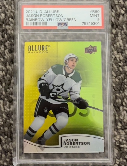 2021 Upper Deck Allure #R60 Jason Robertson — front