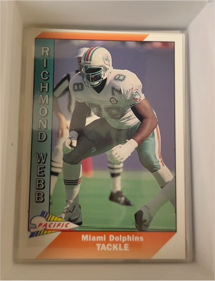 1991 Pacific #88 Richmond Webb — front