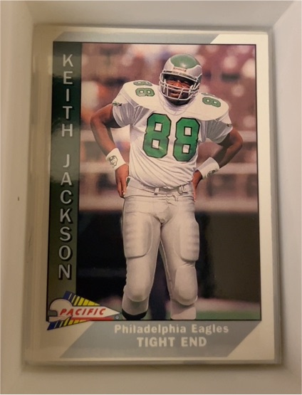 1991 Pacific #388 Keith Jackson — front