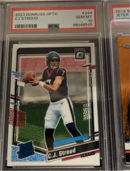 2023 Panini Donruss Optic #244 C.J. Stroud — front