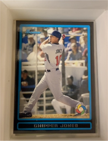 2009 Bowman Draft Picks & Prospects #BDPW31 Chipper Jones — front