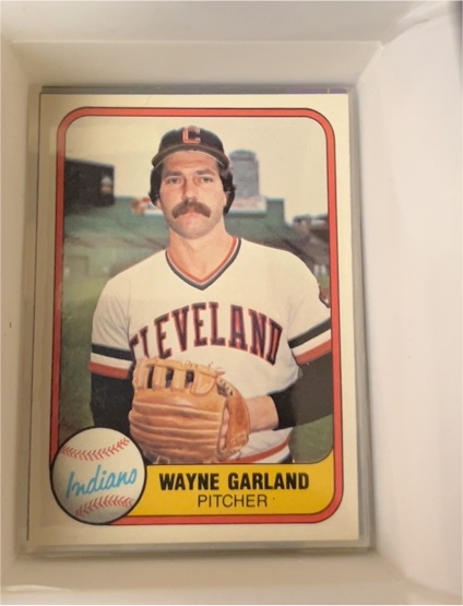 1981 Fleer #394 Wayne Garland — front