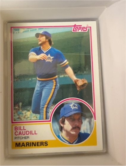 1983 Topps #78 Bill Caudill — front