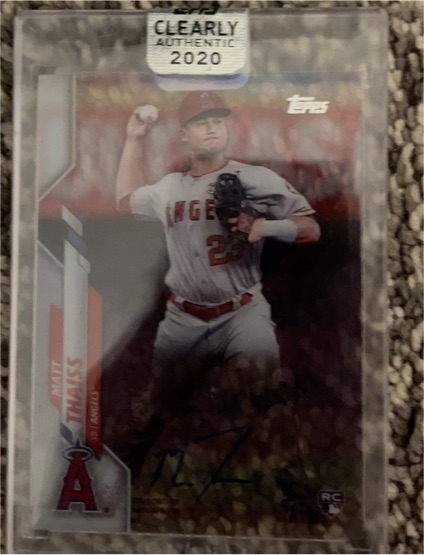 2020 Topps #251 Matt Thaiss — front