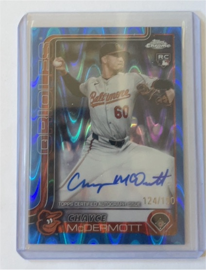 2025 Topps Chrome #RA-CM Chayce McDermott — front