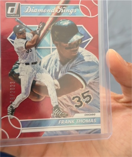 2023 Donruss Diamond Kings #4 Frank Thomas — front