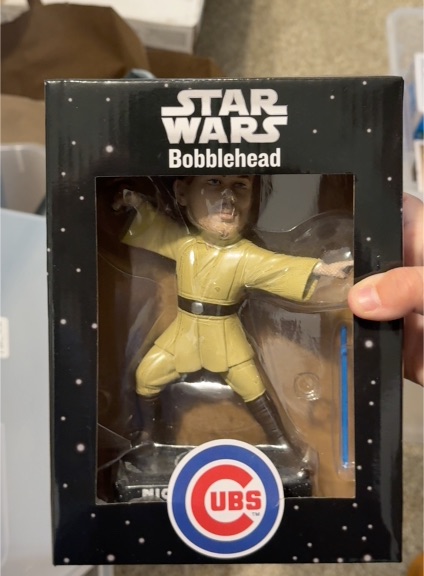 2023 Star Wars Bobblehead Nico Hoerner Chicago Cubs — front