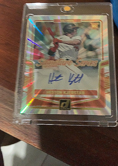2024 Panini Donruss Signature Series #SS-HK Heston Kjerstad — front