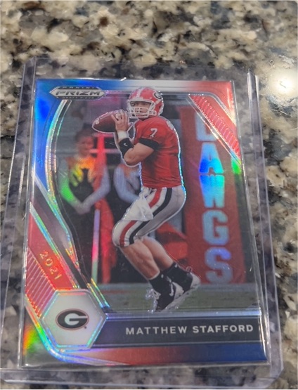 2021 Panini Prizm Draft Picks #19 Matthew Stafford — front