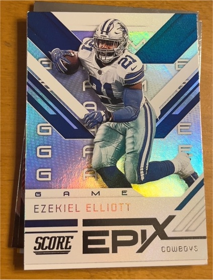 2019 Panini Score Epix Game #EG-9 Ezekiel Elliott — front