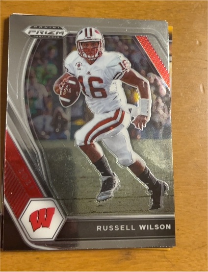 2021 Panini Prizm Draft Picks #8 Russell Wilson — front
