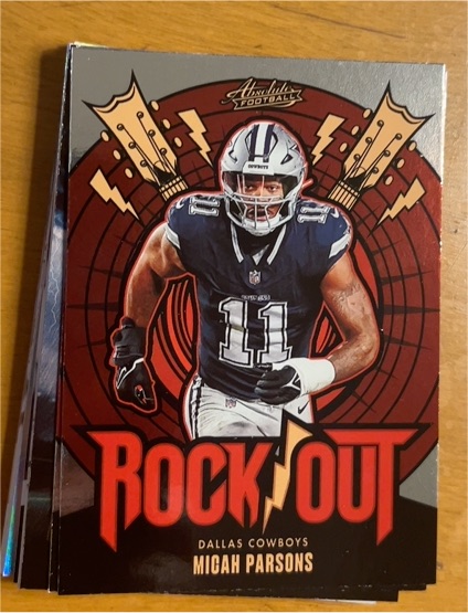 2024 Panini Absolute Rock Out #RO-MPS Micah Parsons — front