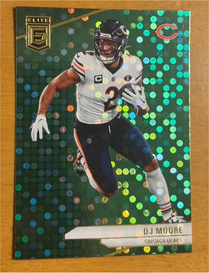 2024 Panini Donruss Elite #27 D.J. Moore — front