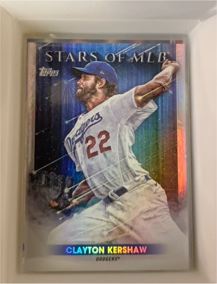 2022 Topps Stars of MLB #SMLB-28 Clayton Kershaw — front