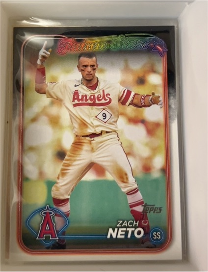 2024 Topps Series 2 #545 Zach Neto — front