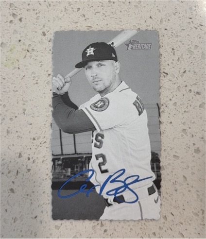 2018 Topps Heritage Deckle Edge #12 Cory Hahn — front