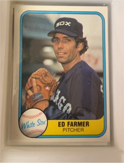 1981 Fleer #339 Ed Farmer — front