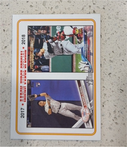 2023 Topps Heritage #2 Aaron Judge — front
